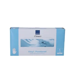 ABENA VINYL HANDSKER (L-PUDREDE)