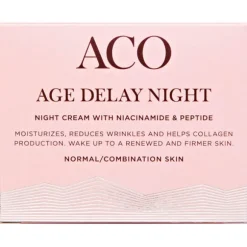 ACO AGE DELAY NIGHT CREAM NORMAL SKIN