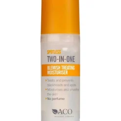 ACO SPOTLESS 2 IN 1 BLEMISH TREATING MOISTURISER
