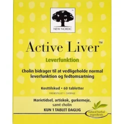 ACTIVE LIVER TABLETTER (60 STK)