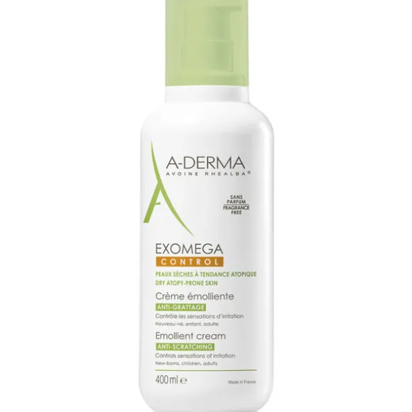 A-DERMA EXOMEGA CONTROL EMOLLIENT CREAM (400 ML)