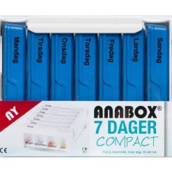 ANABOX 7 DAGE COMPACT (TURKIS)