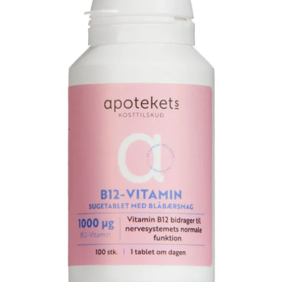 APOTEKETS B12 VITAMIN BLÅBÆRSM