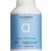 APOTEKETS KALK OG D-VITAMIN TABLETTER (400 MG/ 10 MIKROG) 240 STK