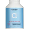 APOTEKETS KALK OG D-VITAMIN TABLETTER (400 MG/19 MIKROG) 240 STK