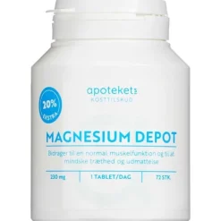 APOTEKETS MAGNESIUM DEPOT (72 STK.)