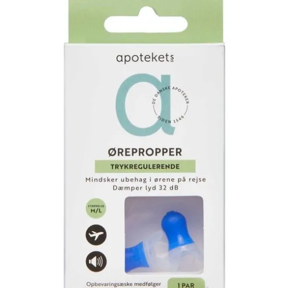APOTEKETS ØREPROP TRYKREG. M/L