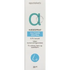 APOTEKETS SALTVANDSSPRAY NÆSESPRAY