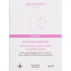 APOTEKETS VAGINALKAPSEL LACTO+