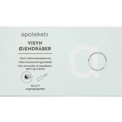 APOTEKETS VISYN ØJENDRÅBER
