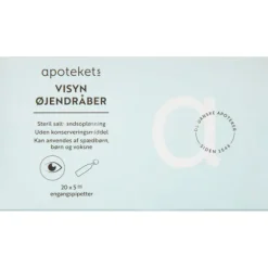 APOTEKETS VISYN ØJENDRÅBER