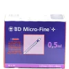 BD MICRO-FINE+ INSULINSPRØJTE 0,50 ML / 30G