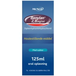 BENYLAN ORAL OPLØS. 2,8 MG/ML
