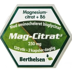 BERTHELSEN MAG-CITRAT KAPSLER