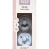 BIBS COLOUR STR2 IRON/BABY BLU