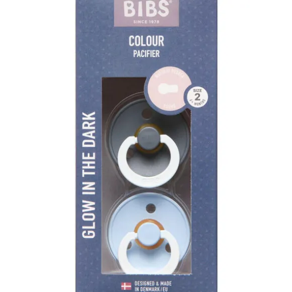 BIBS COLOUR STR2 IRON/BLUE NAT