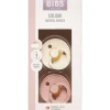 BIBS COLOUR STR1 IVORY/BLUSH