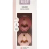 BIBS COLOUR STR2 WOODCHU/BLUSH