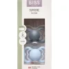 BIBS SUPREME STR2 IRON/BABY BL