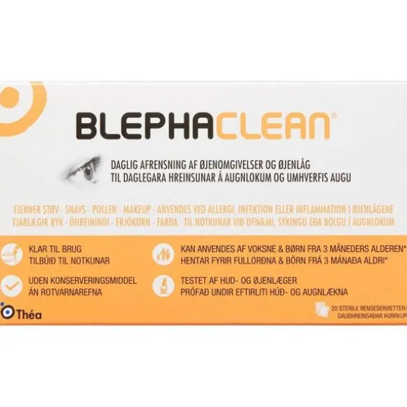 BLEPHACLEAN VÅDSERVIETTER