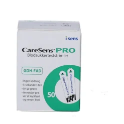 CARESENS PRO TESTSTRIMLER