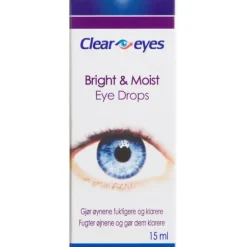 CLEAREYES BRIGHT & MOIST EYE DROPS