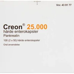 CREON LIPASE (AB) 25.000 EP-E