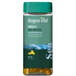 DROGENS VITAL SEA OMEGA-3 MED INGEFÆR