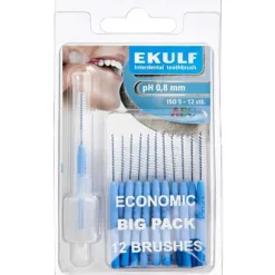 EKULF PH INTERDENTALBØRSTER (BLÅ)