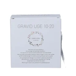 FAMILIENS VITAMINER GRAVID UGE 10-20