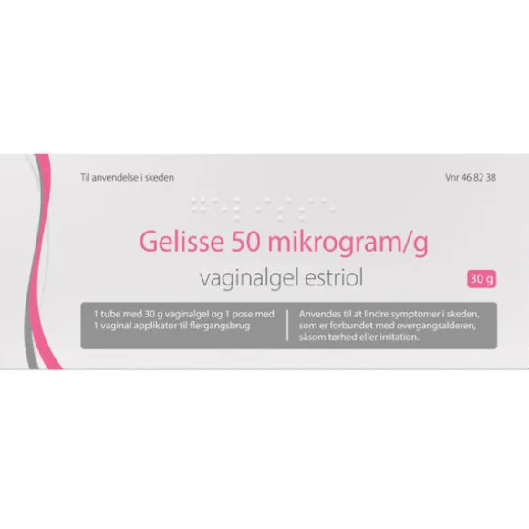 GELISSE 50 MIKROGRAM/G