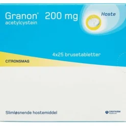 GRANON 200 MG 4*25 STK