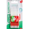 GUM BI-DIRECTION MELLEMRUMSBØRSTER (0,7 MM)