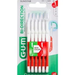 GUM BI-DIRECTION MELLEMRUMSBØRSTER (0,7 MM)