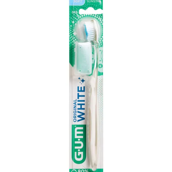 GUM ORIGINAL WHITE TANDBØRSTE