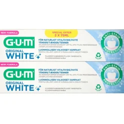 GUM ORIGINAL WHITE TANDPASTA 2