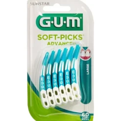 GUM SOFT-PICKS ADVANCED (L - 60 STK)