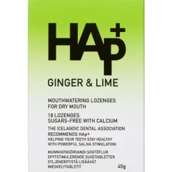 HAP+ TABLETTER – INGEFÆR/LIME