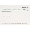 ISOSORBIDMONONITRAT60 MG "2C4" 100 STK