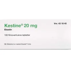 KESTINE 20 MG (2C4) 100 STK
