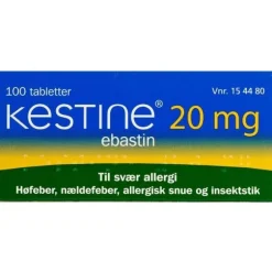 KESTINE 20 MG 100 STK