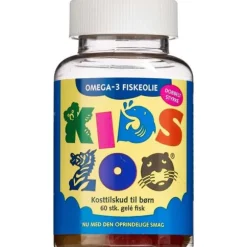 KIDS ZOO OMEGA-3 FISKEOLIE GELÉ FISK