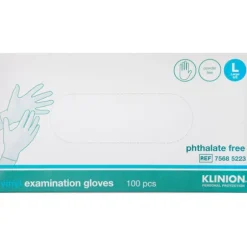 KLINION PROTECTION VINYL HANDSKER (L-PUDDERFRI)