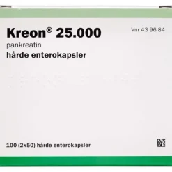 KREON 25.000 LIPASE (PA) EP-E