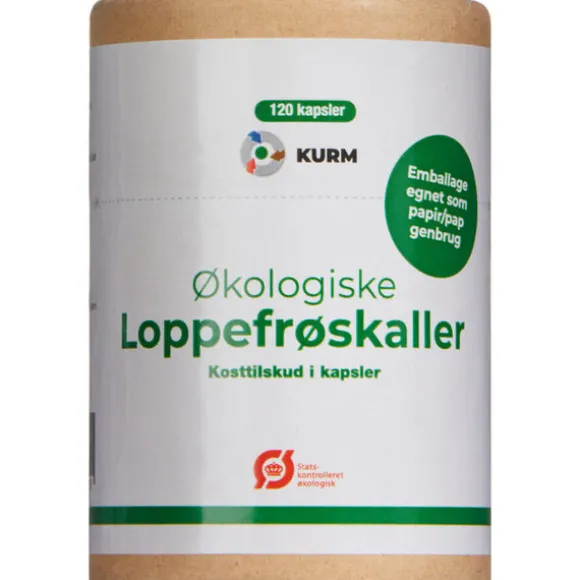 KURM LOPPEFRØKAPS. DK-ØKO-100
