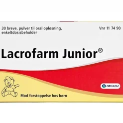 LACROFARM JUNIOR BREVE TIL ORAL OPLØSNING 30 STK