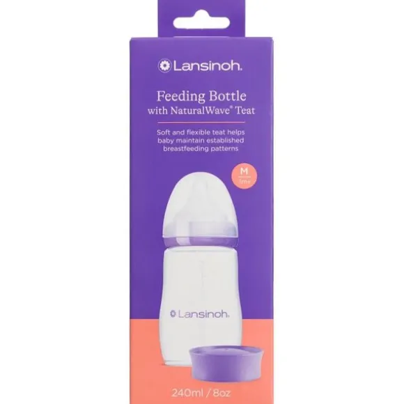 LANSINOH NATURALWAVE SUTTEFLASKE (240 ML)
