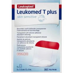 LEUKOMED T PLUS SKIN SENSITIVE (5 X 7,2CM)