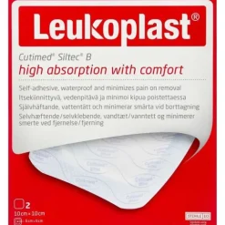 LEUKOPLAST CUTIMED SILTEC BORDER (10 X 10 CM)