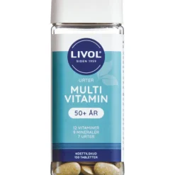 LIVOL MULTIVITAMIN M.URTER 50+